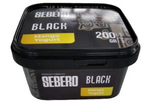 Табак для кальяна SEBERO Black "Mango Yogurt" 200 гр