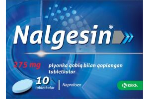 Налгезин таблетки покрытые пленочной оболочкой 275 мг № 10