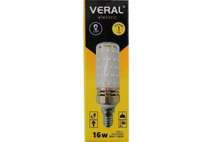 Лампа светодиодная VERAL VE-16W E14 4500K