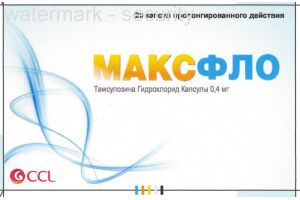 МАКСФЛО Капсулы пролонгированного действия 0,4 мг №20