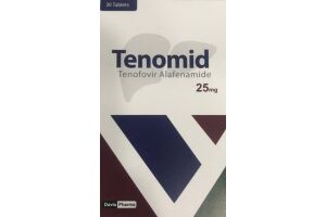 ТЕНОМИД Таблетки покрытые пленочной оболочкой 25 мг №30