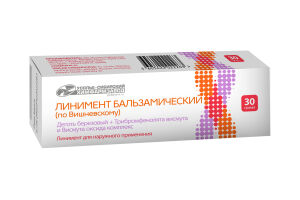Линимент бальзамический  (по Вишневскому) Линимент для наружного применения 30г №1