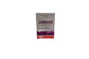 Лорнадо лиофилизированный порошок для приготовления раствора для инъекций 8 мг №1