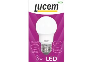Лампа светодиодная энергосберегающая Lucem LM-LBL 3W 6500K E27