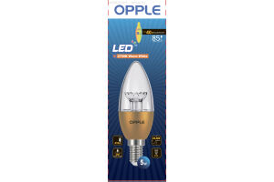 Лампа светодиодная LED-E1-C35-E14-5W-G-2700K