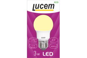Лампа светодиодная энергосберегающая Lucem LM-LBL 3W 4000K E27