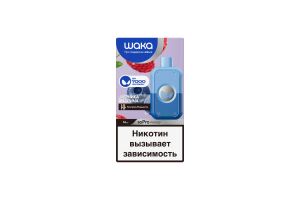 Электронная сигарета WAKA PA7000 Blueberry Raspberry (Черника Малина) одноразового использования 14 мл 50 мг