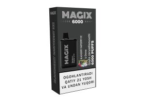 Электронная сигарета MAGIX  Blackberry Raspberry Ice. Объем жидкости 12 мл , Концентрация никотина 50 мг\мл.
