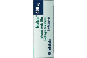 Нолицин  таблетки покрытые пленочной оболочкой 400 мг № 20