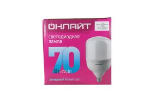 Лампа светодиодная (LED) ОНЛАЙТ OLL-T140-70-230-840-E27E40