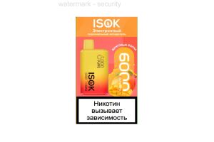 Электронная Сигарета ISOK ISBAR 6000 puffs Mango Wave 5% 50 мг/мл
