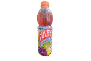 Pulpy Напиток сокосодержащий из смеси фруктов с мякотью апельсина (Тропический) 0.9л