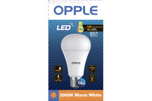 Лампа светодиодная LED-E1-A70-E27-14W-3000K