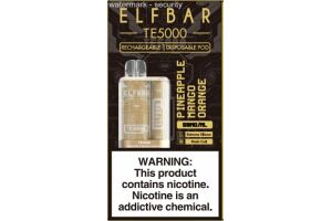 Электронная сигарета " ELF BAR" TE5000 PINEAPPLE MANGO ORANGE 13.5 ml 50 mg/ml