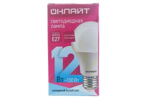 Лампа светодиодная (LED) ОНЛАЙТ 12Вт 4000К