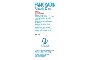 Фаморадин лиофилизат для приготовления инъекционного раствора 20мг в комплекте с растворителем 0.9% раствором натрия хлорида 5мл №1