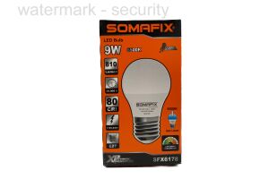 Светодиодная лампа LED SOMAFIX Bulb 9W 6500K SFX6178