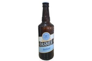 Пиво DASBIER HELLES фильтрованное, светлое, 4.0% 0.5л