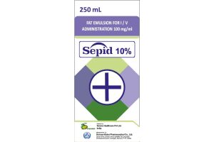 Сепид 10 % - эмульсия жировая для внутривенного введения 250 мл №1