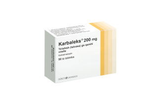 Карбалекс Таблетки 200 мг №50