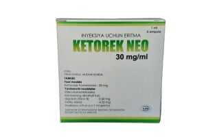Кеторек Нео раствор для инъекции 30 мг/мл 1 мл №5