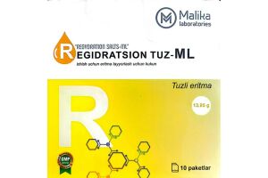Регидрационная соль-ML порошок для приготовления раствора для приема внутрь 13.95 г №10