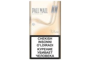 Сигареты с фильтром PALL MALL SUPER SLIMS WHITE 20 шт.