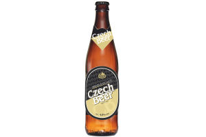 Пиво светлое фильтрованное Czech Beer 0.5л 4.0%