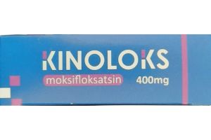 КИНОЛОКС таблетки, покрытые оболочкой 400мг №5