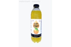 Пастеризованный с соком напиток CITY FRUIT Апельсин 0,5л