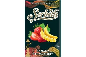 Табак для кальяна "Sherbetli" Banana strawberry 50гр