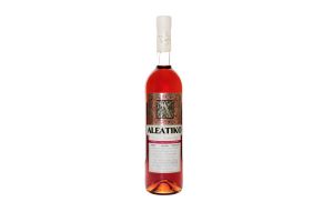 Вино натуральное розовое полусладкое ALEATIKO 12% 0.75 л