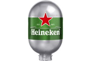 Пиво светлое пастеризованное Хэйникен пластиковая кега  8.0 л алк.4.8%