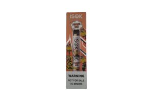 Электронная сигарета ISOK PRO PEACH ICE 2000 puffs 5% 8.00 ml