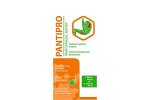 Пантипро лиофилизат для приготовления инъекционного раствора 40 мг №1 в комплекте с растворителем Натрия хлорид 0.9% 10 мл