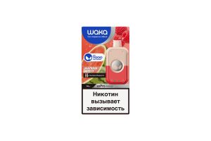 Электронная сигарета WAKA PA7000 Raspberry Watermelon (Малина Арбуз) одноразового использования 14 мл 50 мг