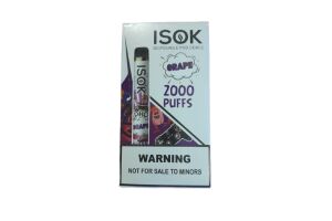 Электронные сигареты ISOK PRO GRAPE 2000 puffs 5% 8.00 ml