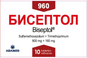 БИСЕПТОЛ Таблетки 800 мг + 160 мг  №10