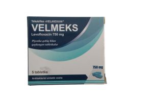 Велмекс таблетки покрытые плёночной оболочкой 750мг №5