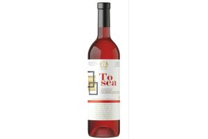 Вино виноградное натуральное полусухое красное Tosca 11.5% 0.75 л.