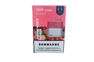 Электронная сигарета AIIR TITAN Dragon Fruit Strawberry, 10мл, 4%