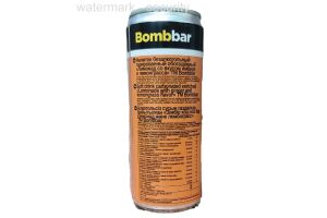 Напиток б/а BOMBBAR Лимонад со вкусом Имбиря и Лемонграсса 330 мл х 12
