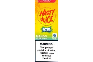 Никотиносодержащая жидкость NASTY JUICE *Cushman Mango ice* salt 30 мл 20 мг