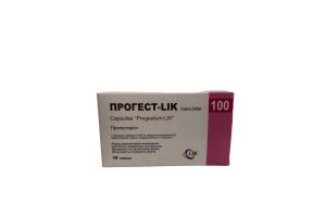 Прогест-LIK капсулы 100 мг №10
