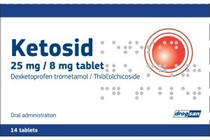 Кетосид Таблетки 25 мг + 8 мг №14
