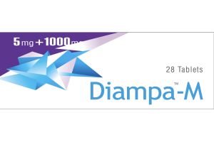 Диампа-М таблетки, покрытые пленочной оболочкой 5/1000мг №28