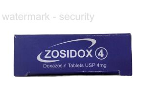 Зосидокс - 4 таблетки 4 мг №30