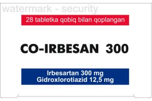 Ко-Ирбесан 300 таблетки, покрытые оболочкой №28