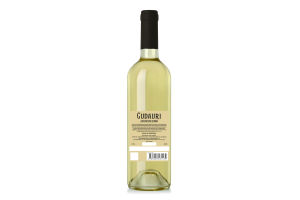 Вино виноградное натуральное белое полусладкое GUDAURI Алазанская Долина 10.5% 0.75л