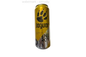 Напиток  безалкогольный тонизирующий энергетический газированный "Дикий Ягуар (Jaguar Wild)" со вкусом тропических фруктов 0,45 л бан. (UBG)